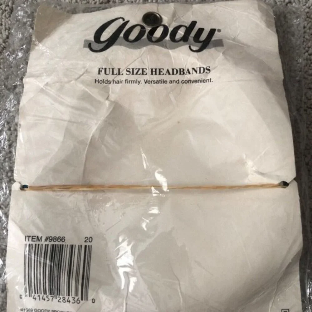 Goody Vintage‎ 1989 Headbands 12 Pack Deadstock Sealed
